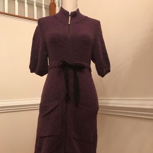 NWOT. Kensie purple sweater dress